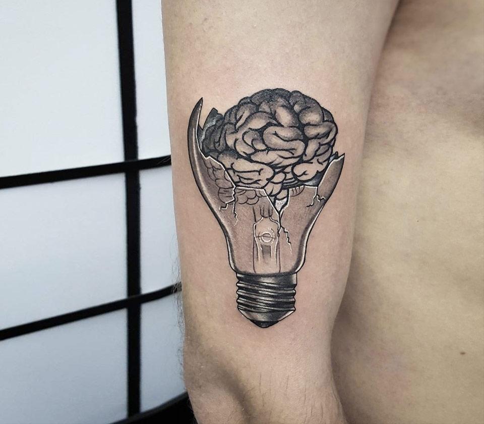 25 Ingenious Light Bulb Tattoos  Tattoodo