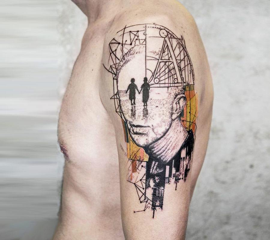 NeatoTattoos - New Post: Tattoo with surrealistic woman face, plants and  geometric… https://buff.ly/2QfPHvn Tattoo with surrealistic woman face,  plants and geometric… Neato Tattoos | Facebook