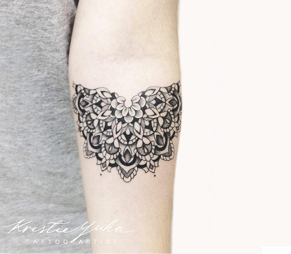 Half mandala tattoo - dot work Did... - kala_mudra_tattoo | Facebook
