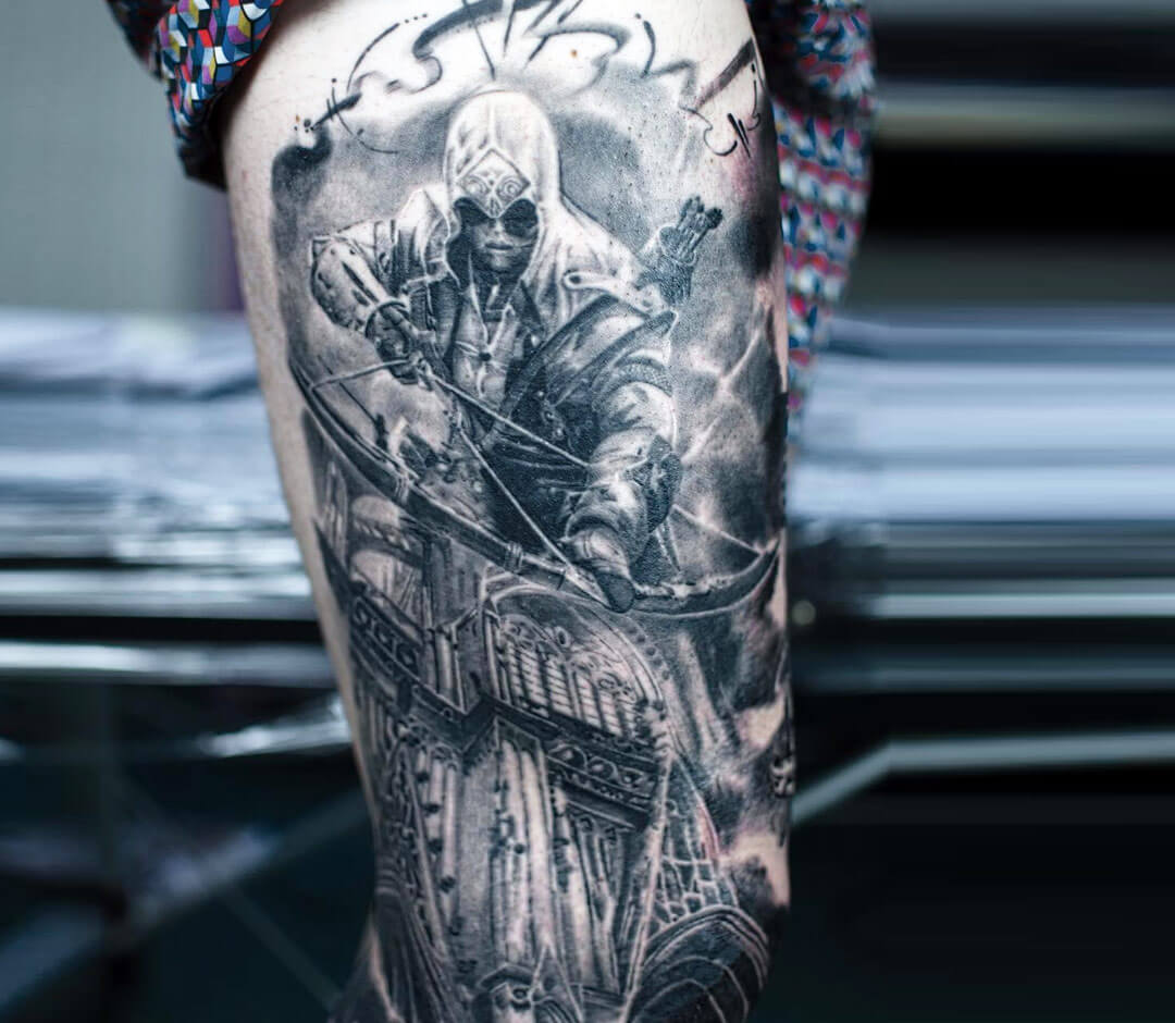 TicTatts Tattoo Artist  Assassins creed inspired piece  Facebook