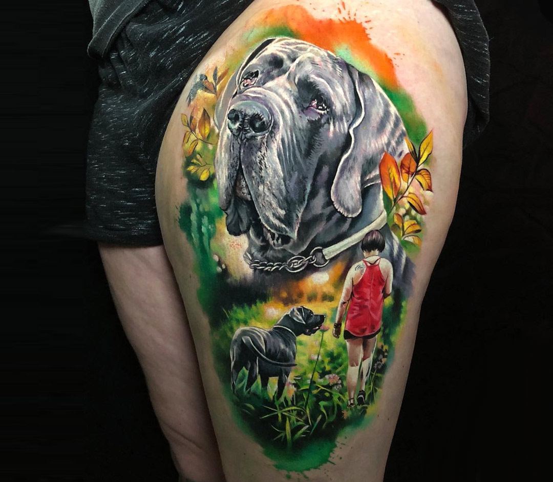 20+ Great Dane Tattoo Stock Photos, Pictures & Royalty-Free Images - iStock