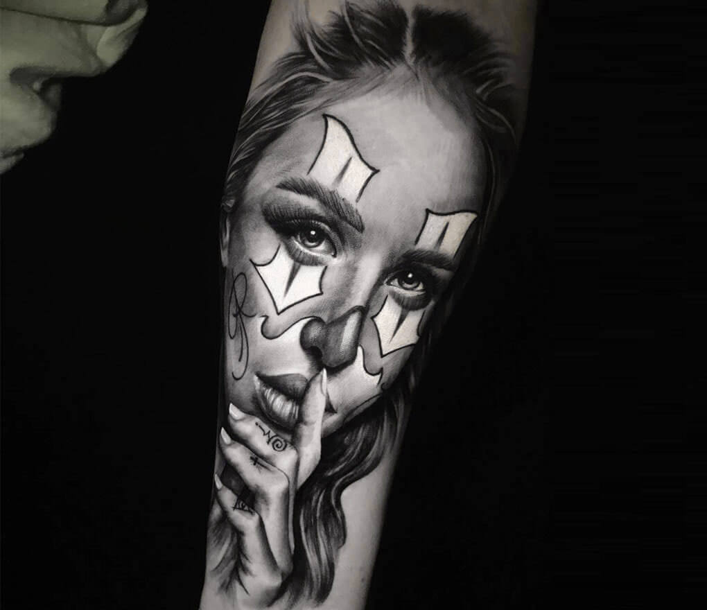 Chicano Girl Tattoo By Lloyd Nakao Photo 29168