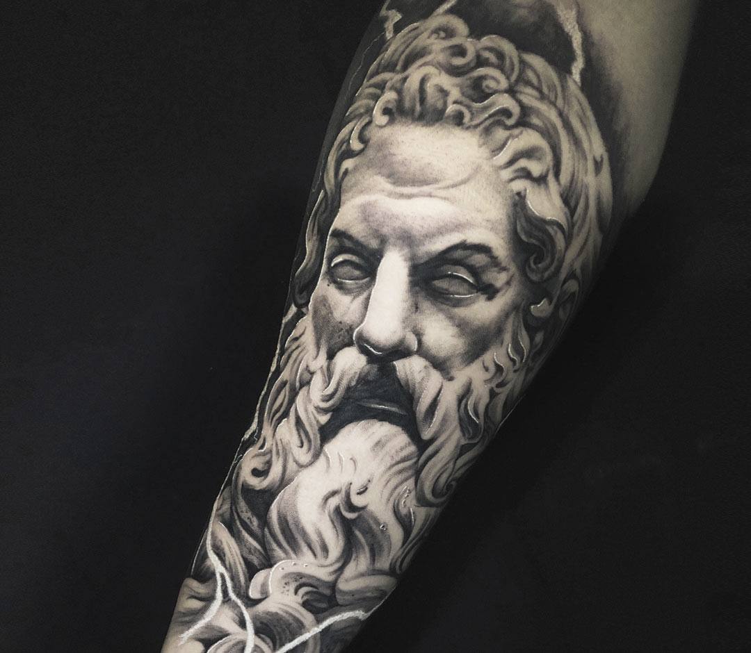 Poseidon tattoo by Lloyd Nakao Photo 23350