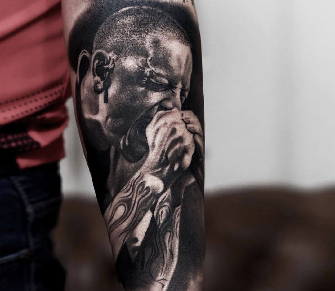 Linkin Park Iridescent Tattoo