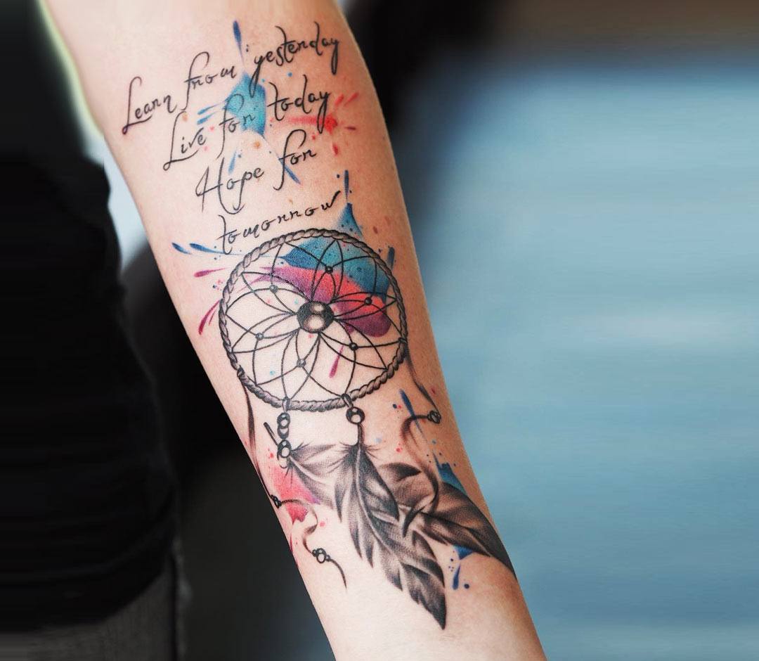 Dreamcatcher tattoo by Lukash Tattoo | Photo 22514
