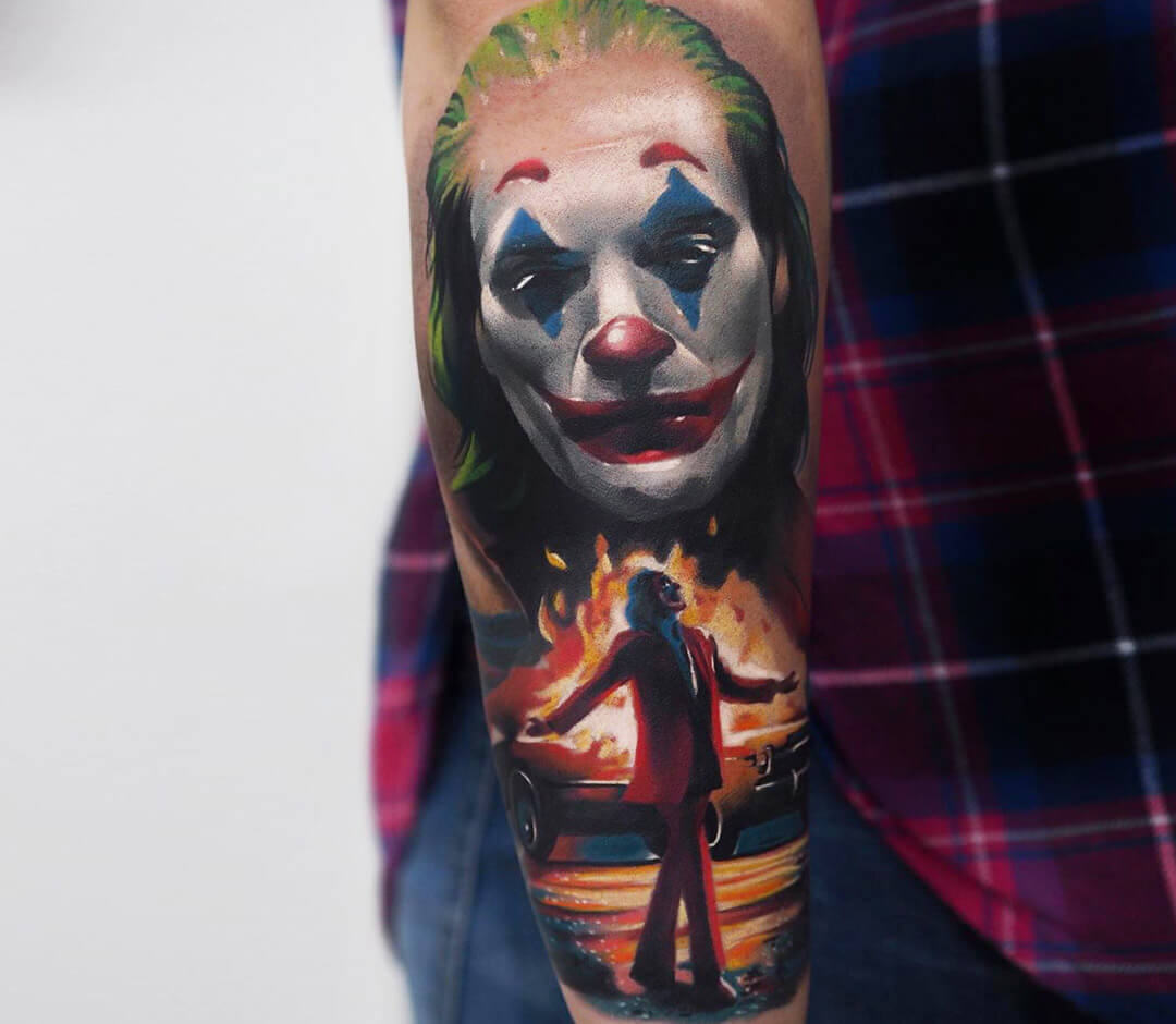 Joker tattoo by Lukash Tattoo | Photo 29385