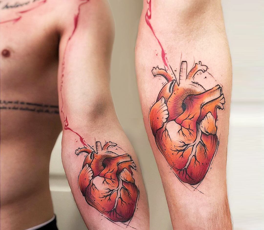9 Anatomical Heart Drawings! - The Graphics Fairy