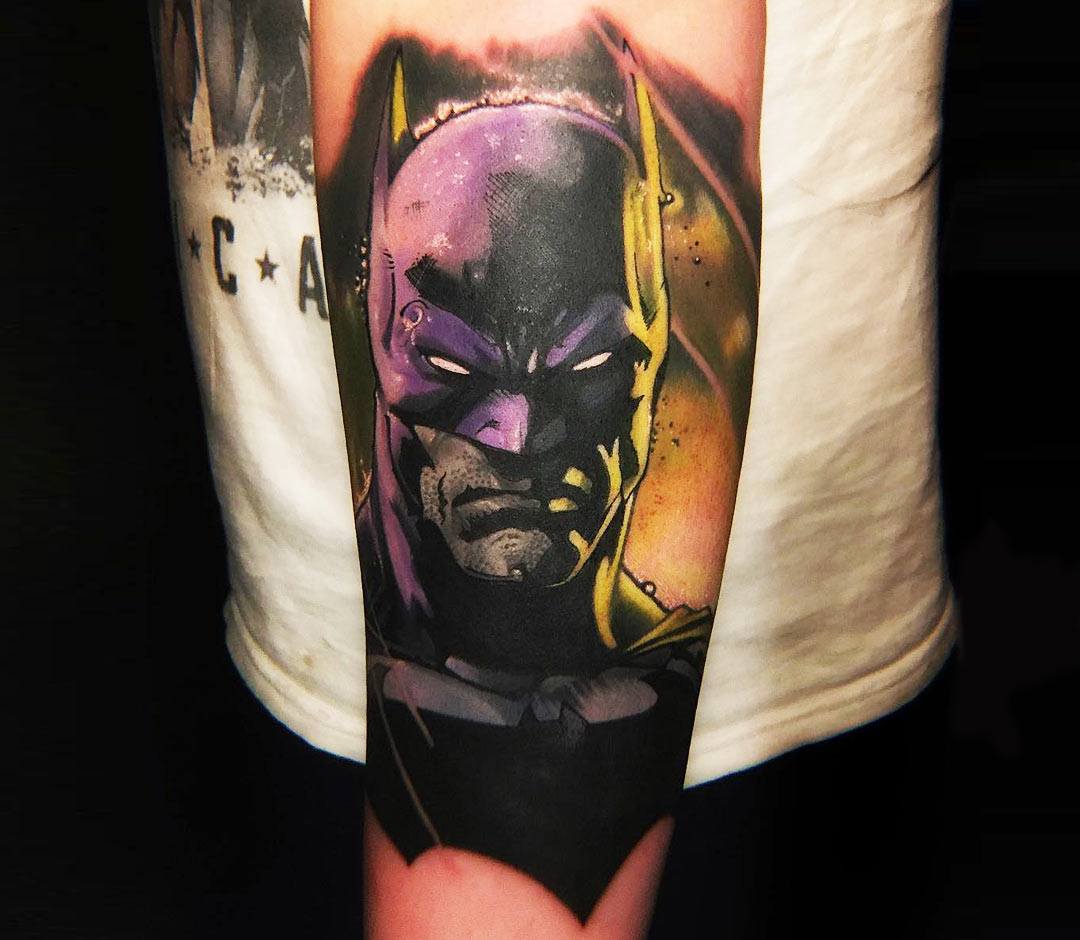 BATMAN #2 Glitter Tattoo Stencils (x6) by Faketoos - Face Paint Shop  Australia