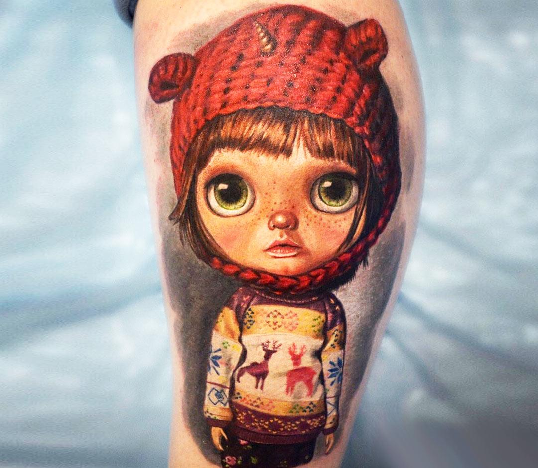 tattoo baby doll