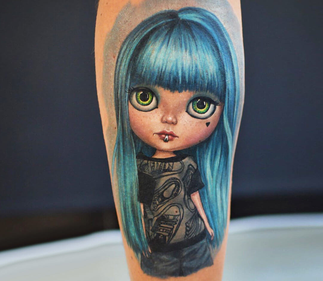 Doll tattoo by Malena Tattoo Photo 29119