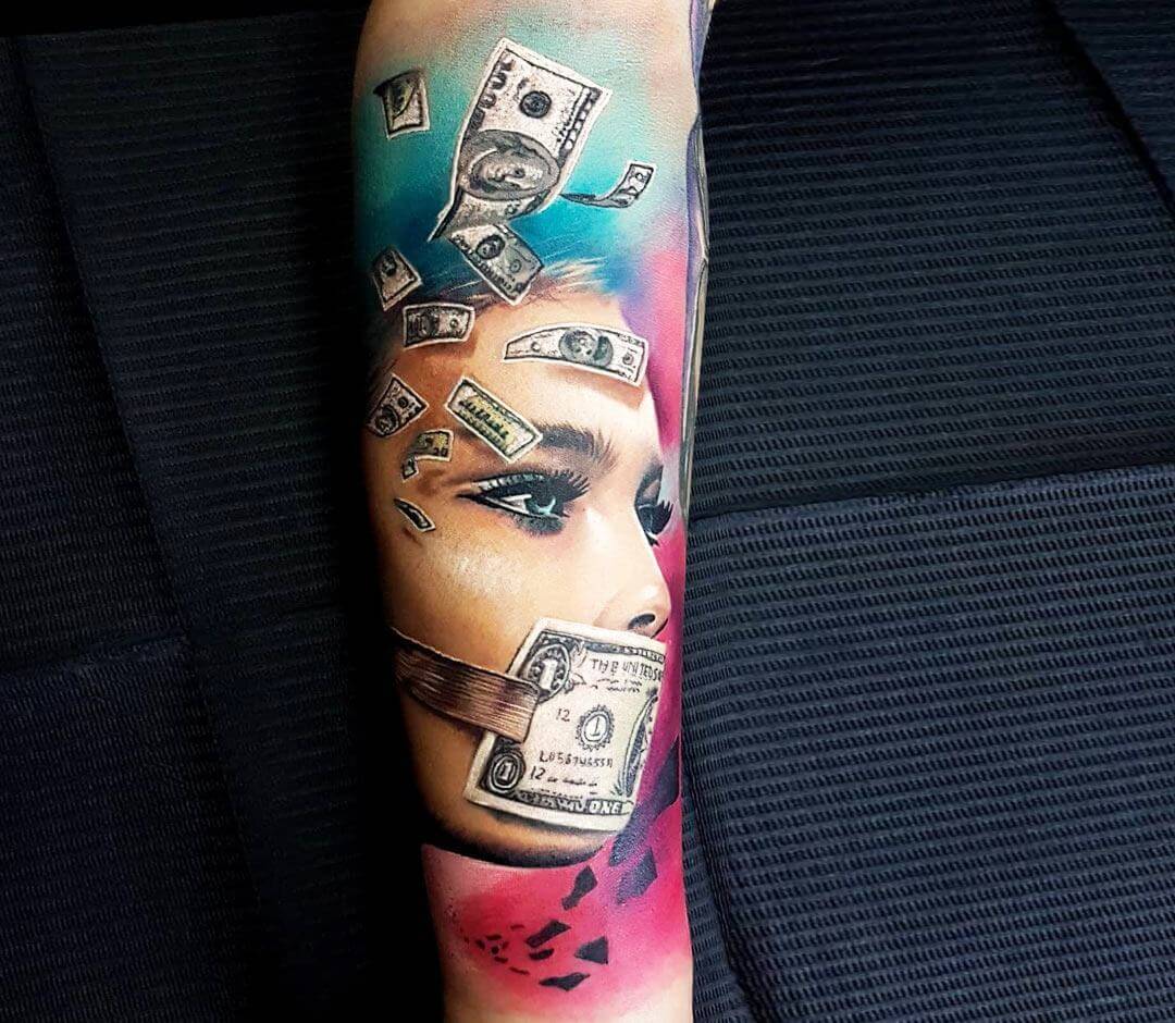 30,000+ Money Tattoo Pictures