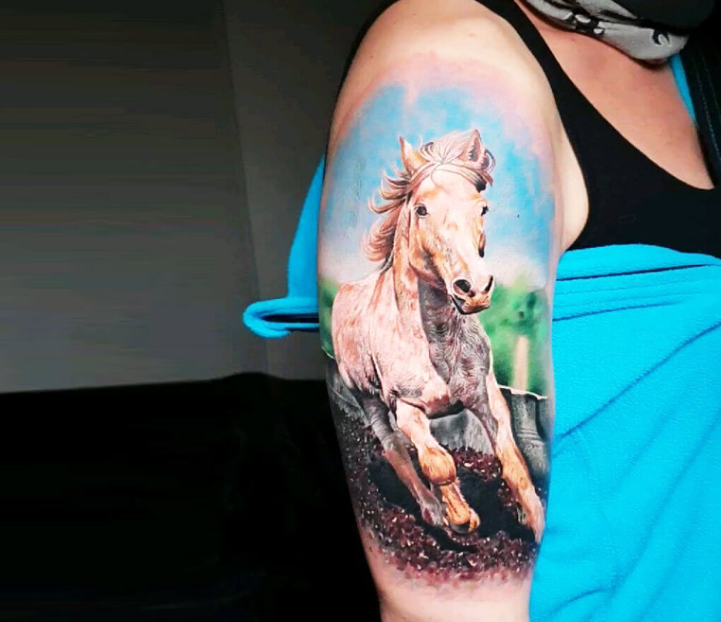 120 Spectacular Horse Tattoo Designs & Meanings