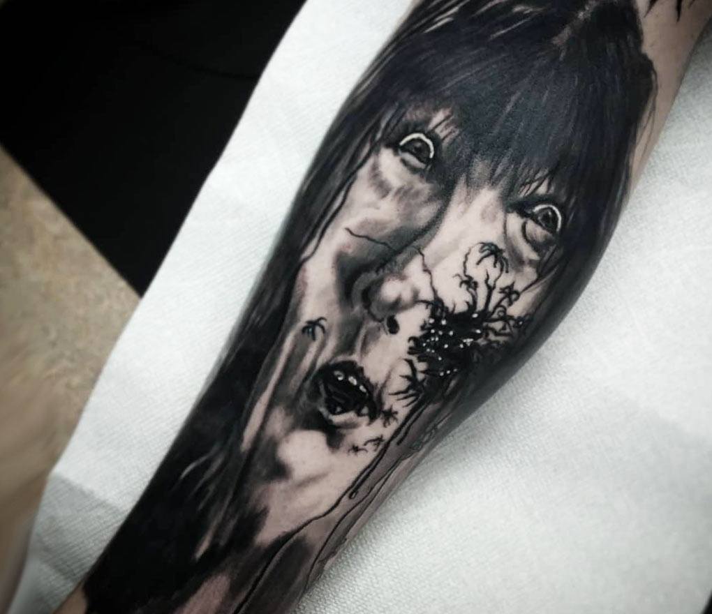 Scary Face tattoo by Mattlock Lopes Photo 25524