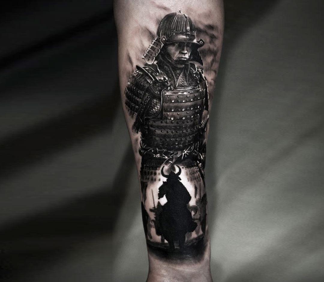 High Bold Energy Samurai Tattoo - Tattoo Shop - Medium