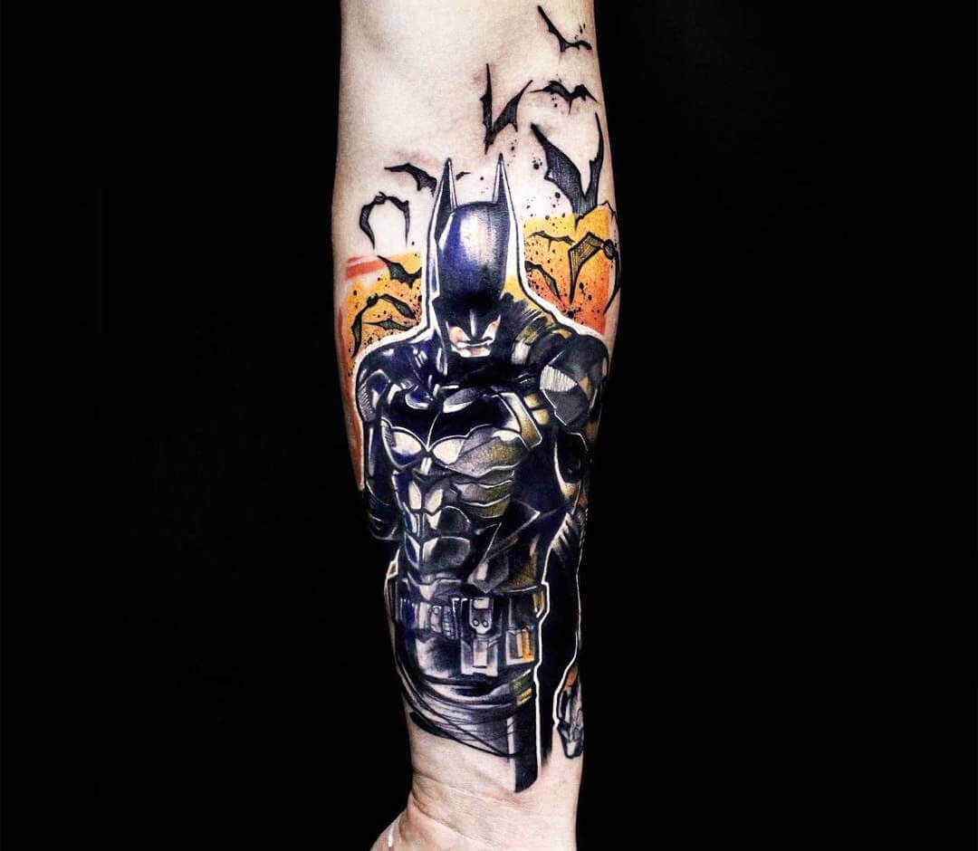 Pin by Pete Iverson on Tats | Batman tattoo, Batman tattoo sleeve, Comic  tattoo