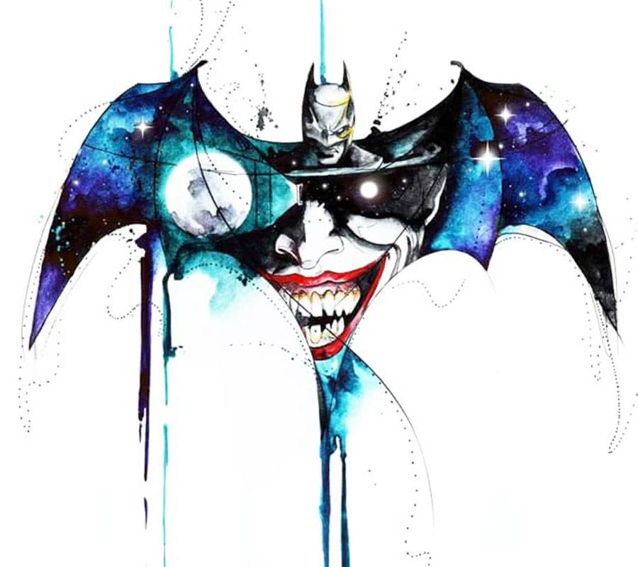 Batman Or Joker Tattoo By Miss Pank Tattoo Photo 197