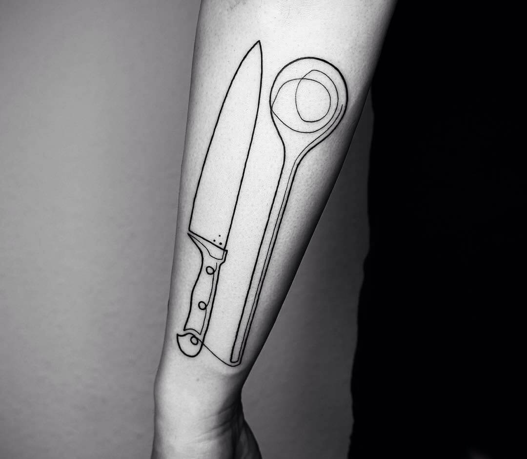 101 Best Knife Tattoo Ideas You Have To See To Believe!