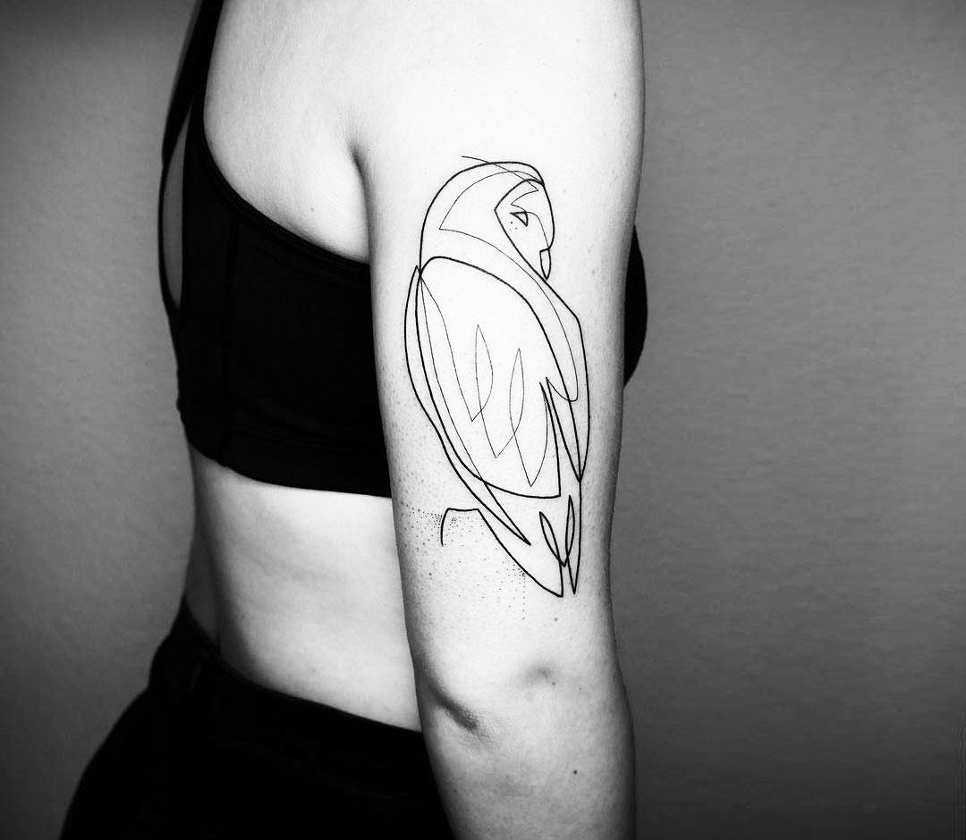 Owl tattoo by Mo Ganji | Photo 24818