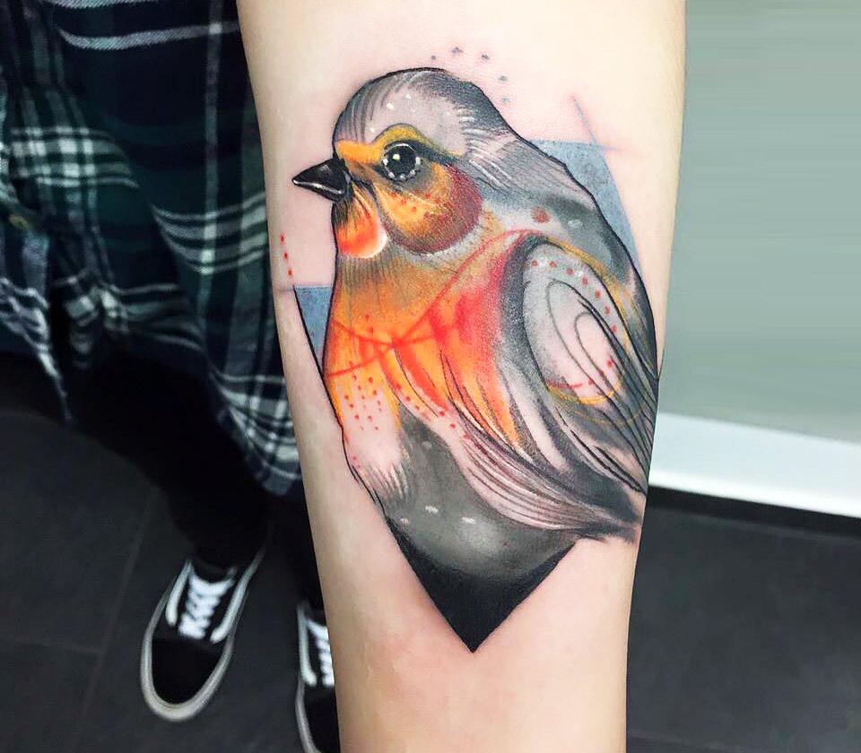 Robin tattoo by Jake Ross Tattoos | Post 16816