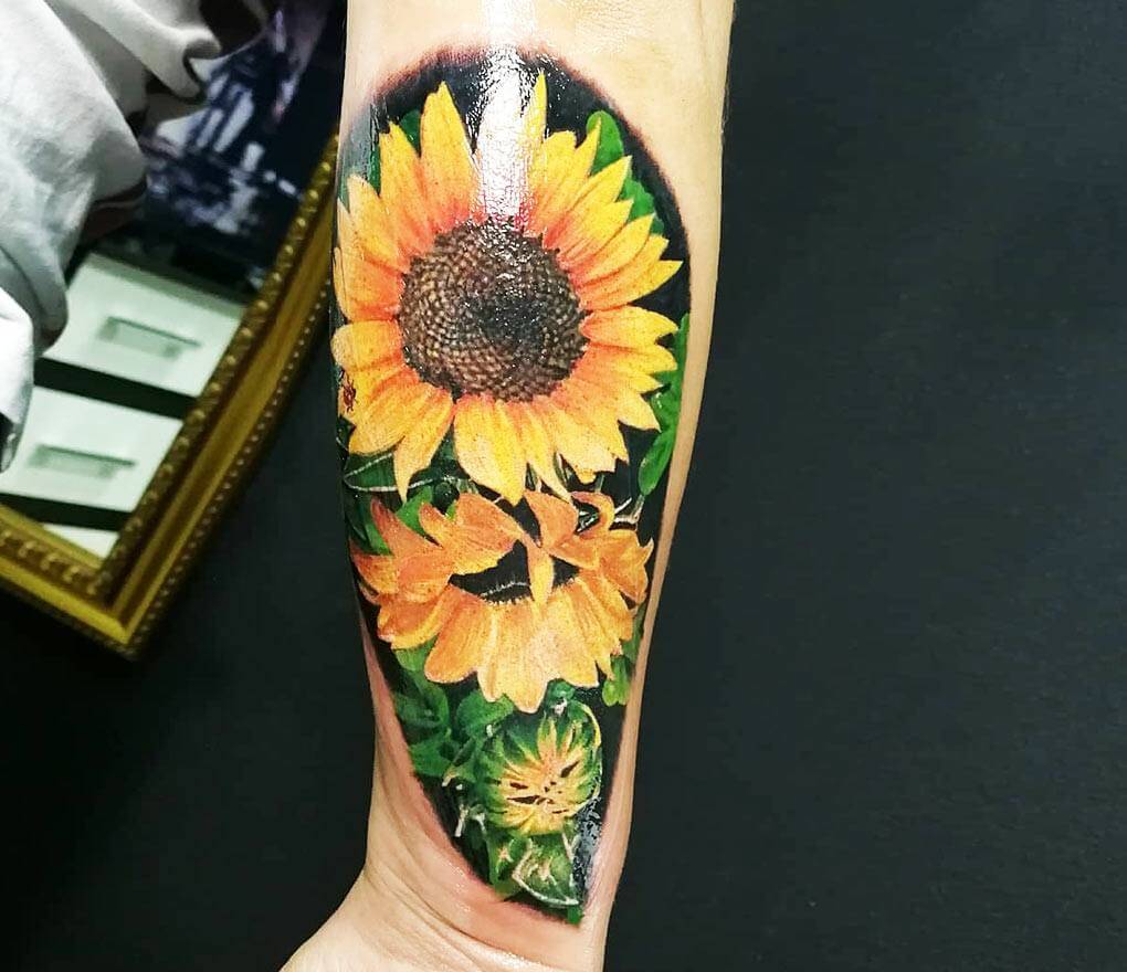 40 Best Sunflower Tattoo Design Ideas Meaning and Inspirations  Saved  Tattoo