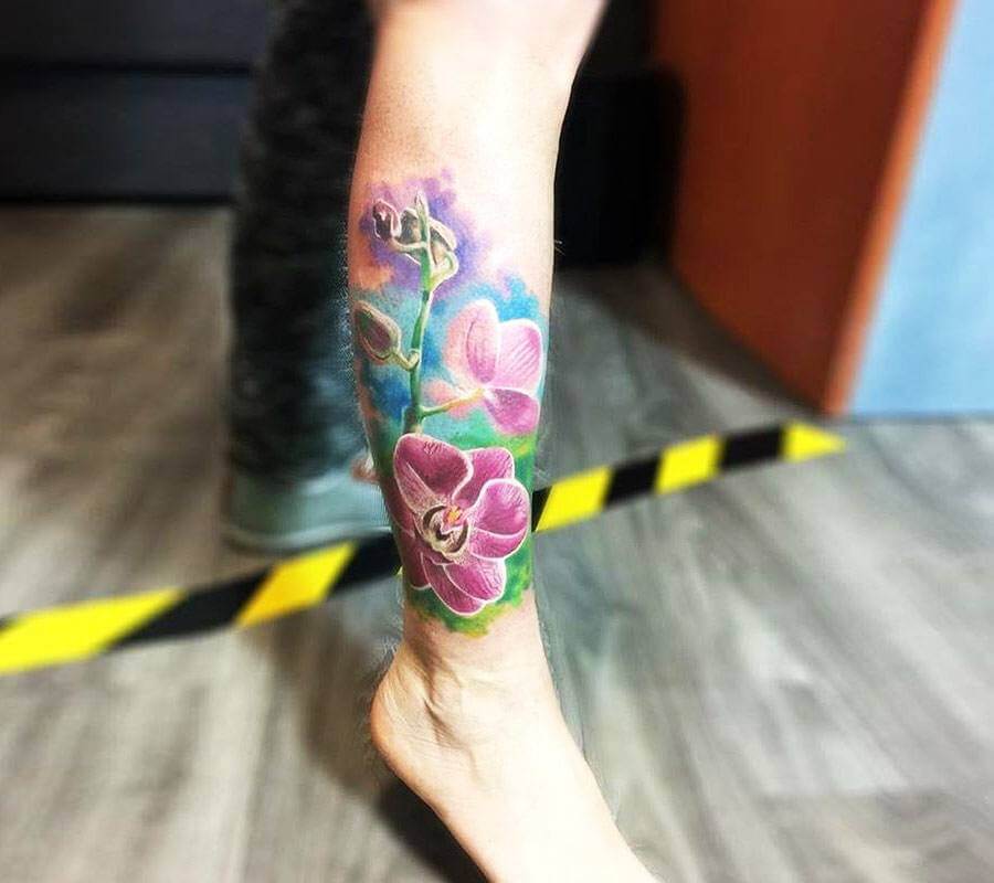Orchid Tattoos: Symbolism, Styles and Design Ideas | Art and Design