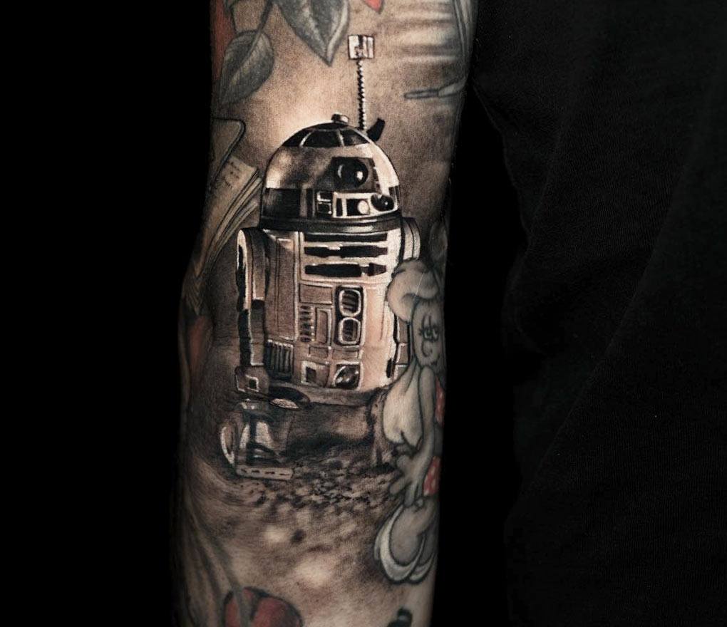 R2D2 tattoo by Niki Norberg Photo 26170