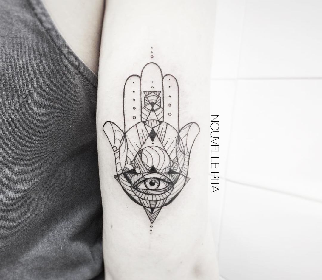Hamsa Hand Tattoo Designs Ideas and Meanings  All you need to know about Hamsa  Tattoos  Tattoo Me Now
