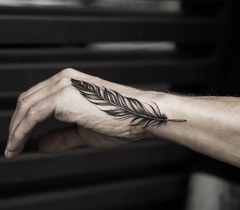 TEMPORARY TATTOOWALA Feather with Maa Paa Tattoo Waterproof For Men and  Women Temporary Body Tattoo : Amazon.in: Beauty