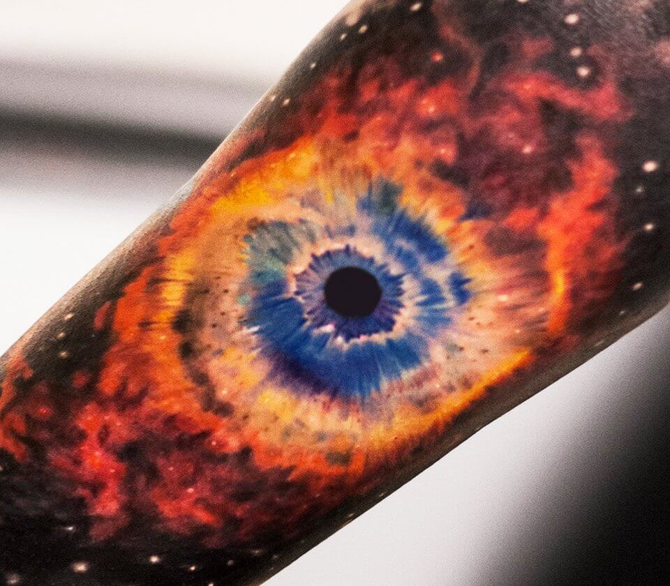 dead space eye tattoo