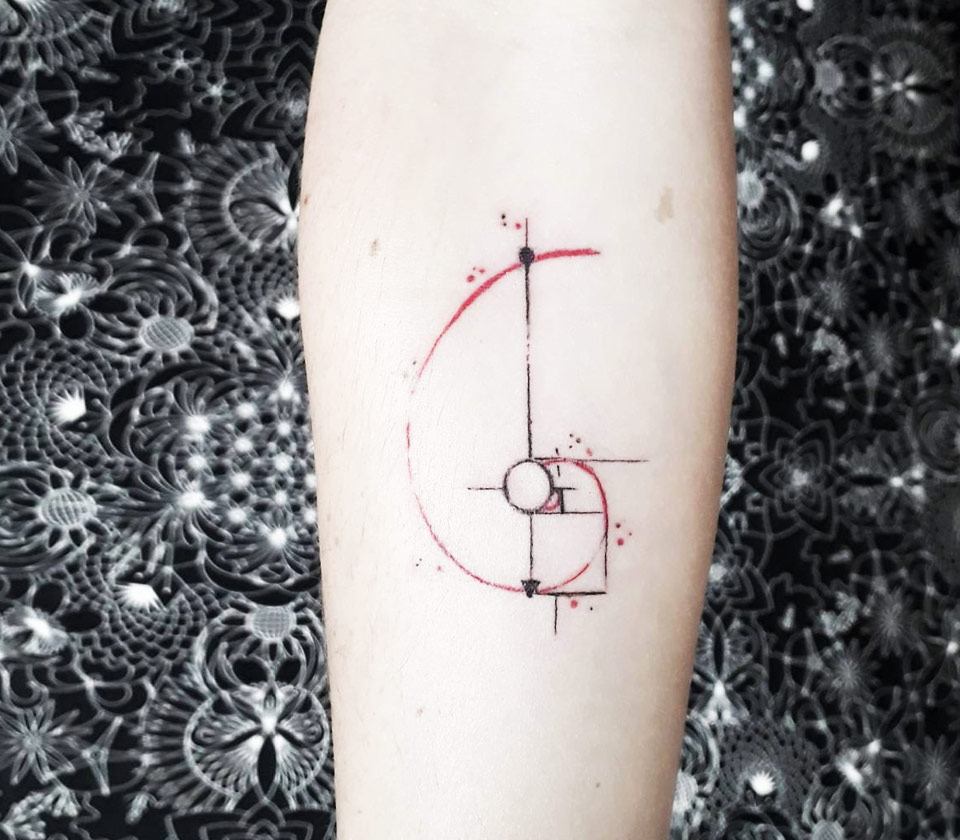Fibonacci spiral in a... - Cissa Spoerl Tattoo Artistry | Facebook