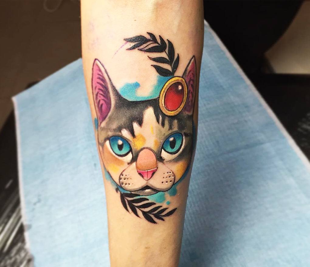 Cat Tattoo Designs  Ideas  Cloak  Dagger London