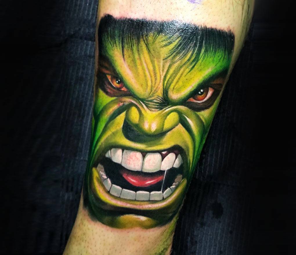 100 Incredible Hulk Tattoos For Men - Gallant Green Design Ideas | Hulk  tattoo, Avengers tattoo, Marvel tattoos