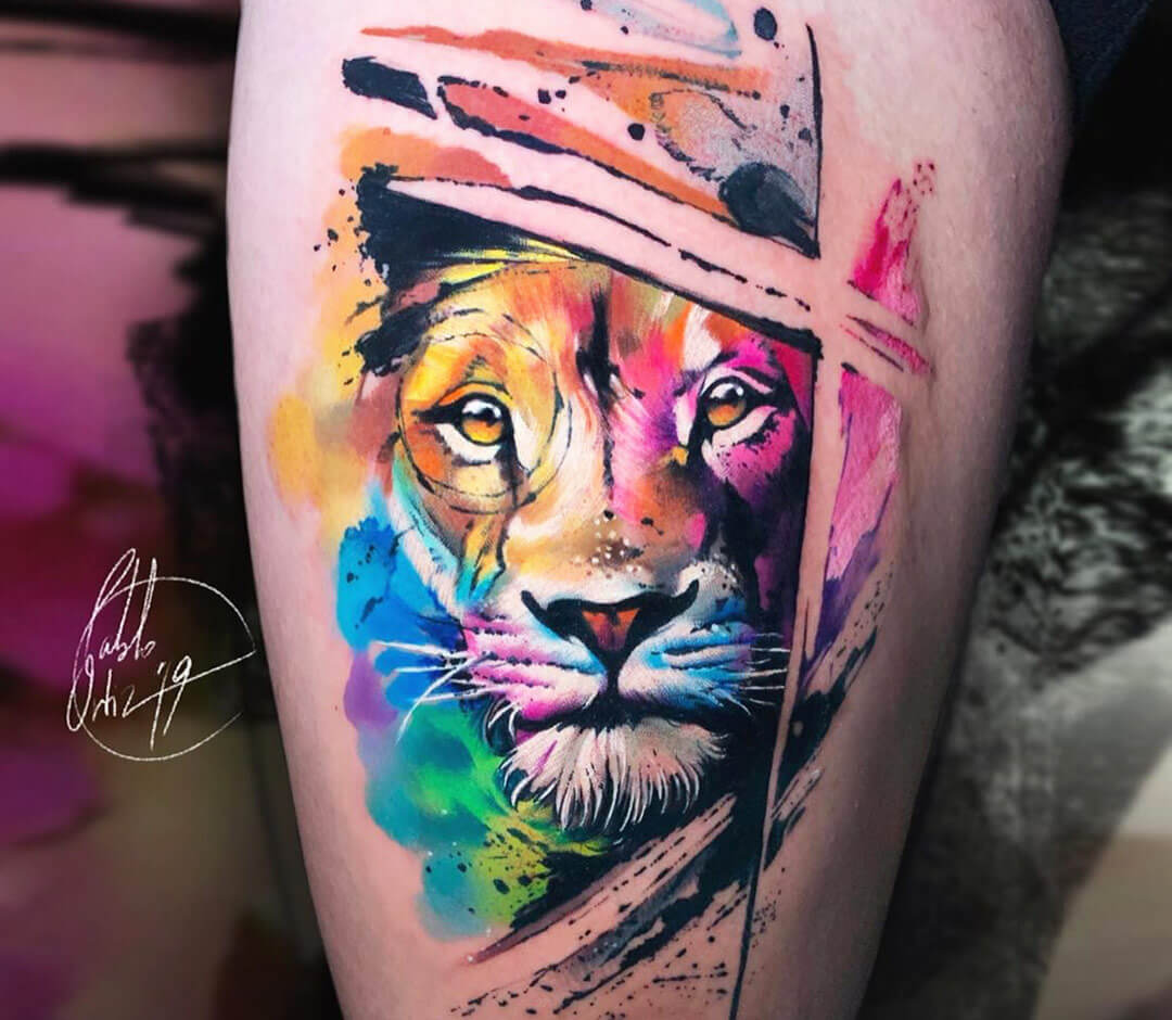 Lahr the Lion Tattoo Add-On | Daz 3D