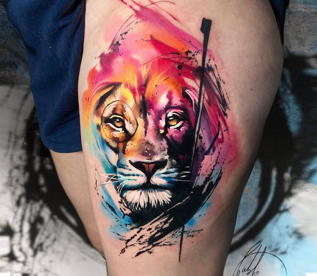 40 Fierce Lion Tattoo Designs  Meaning  The Trend Spotter