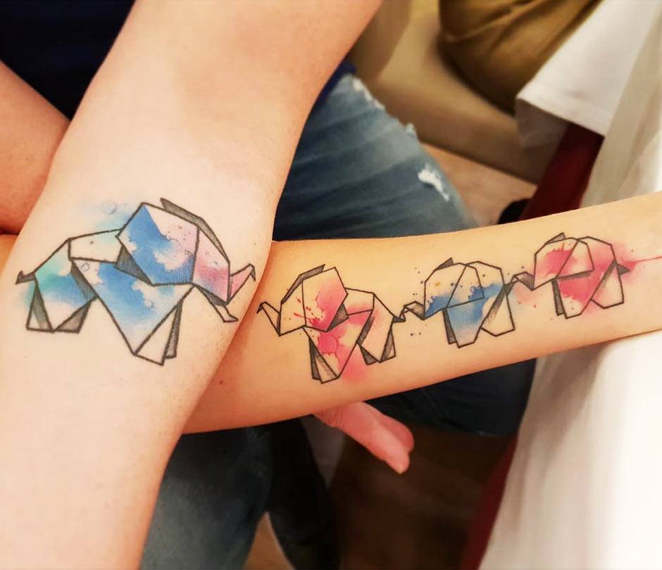Origami Temporary Tattoos by Nodspark