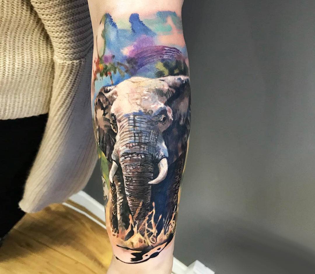 Why I got this elephant tattoo — Yoga Mama Bear