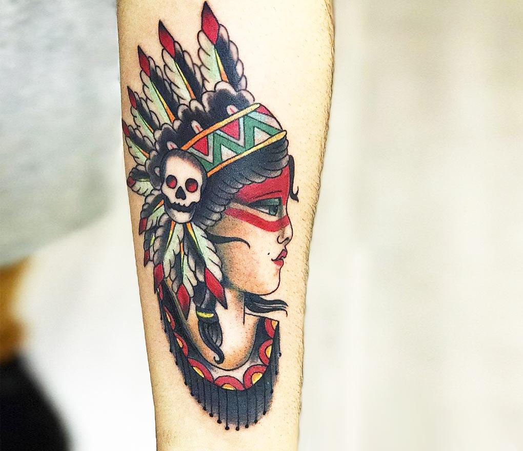 Tattoo uploaded by Angel Ink Phuket • Full back American Indian. • Tattoodo