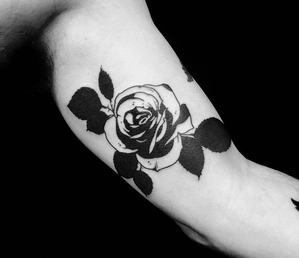 31 Splendid Negative Space Tattoo Designs To Get This Year