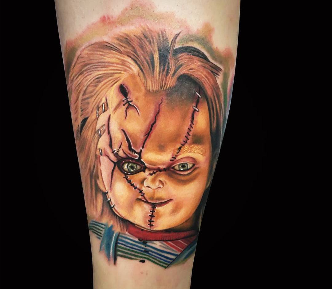 Chucky Tattoo by justin-booda-moss on DeviantArt