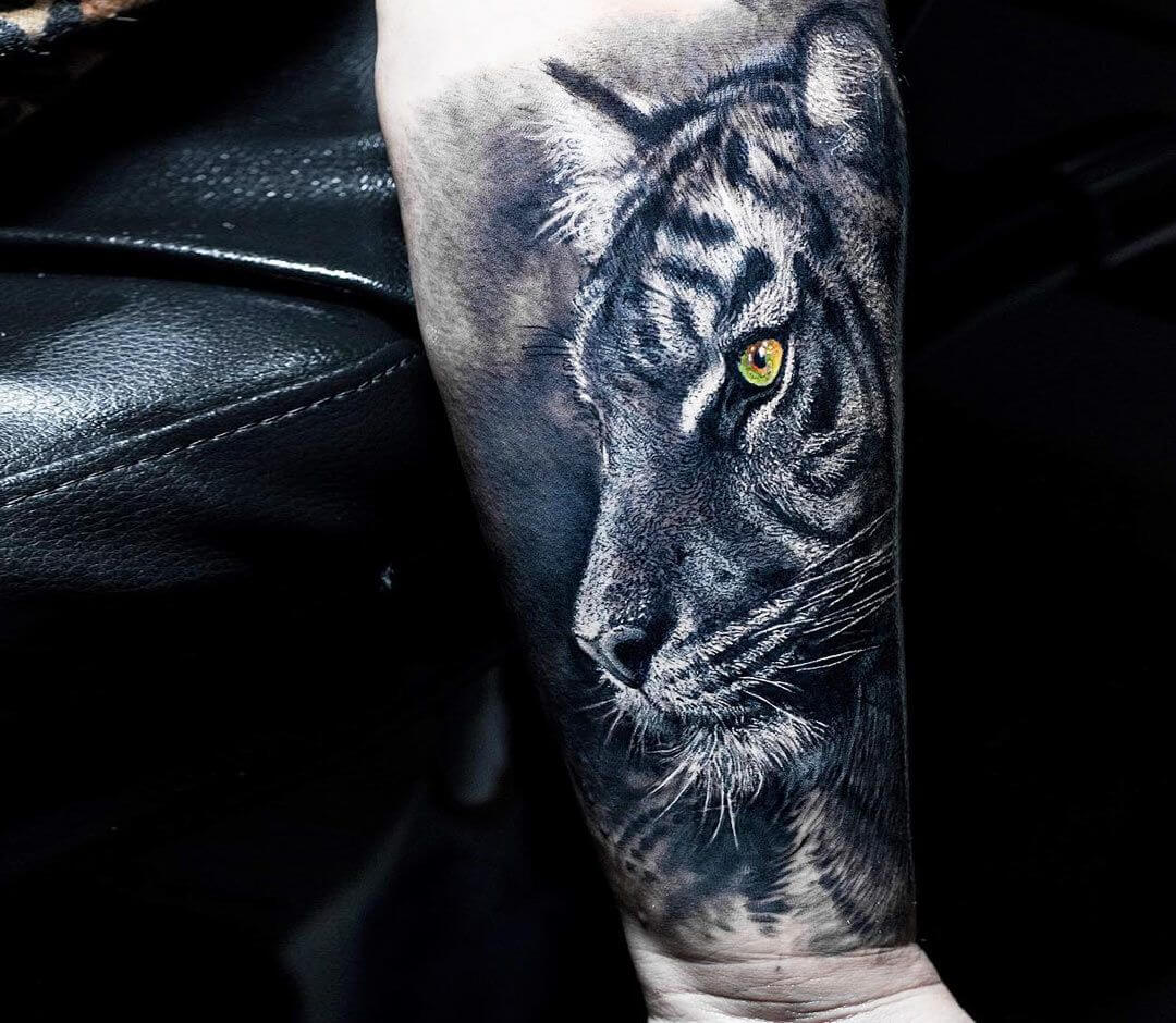 Wildcat tattoo by Sandry Riffard Photo 24278