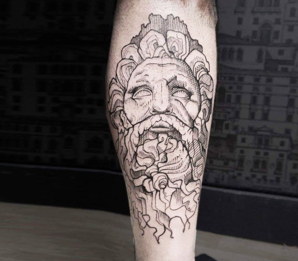 Done by Ramón Rodrigo at Inkology (New York) - Zeus in the inner arm. : r/ tattoos