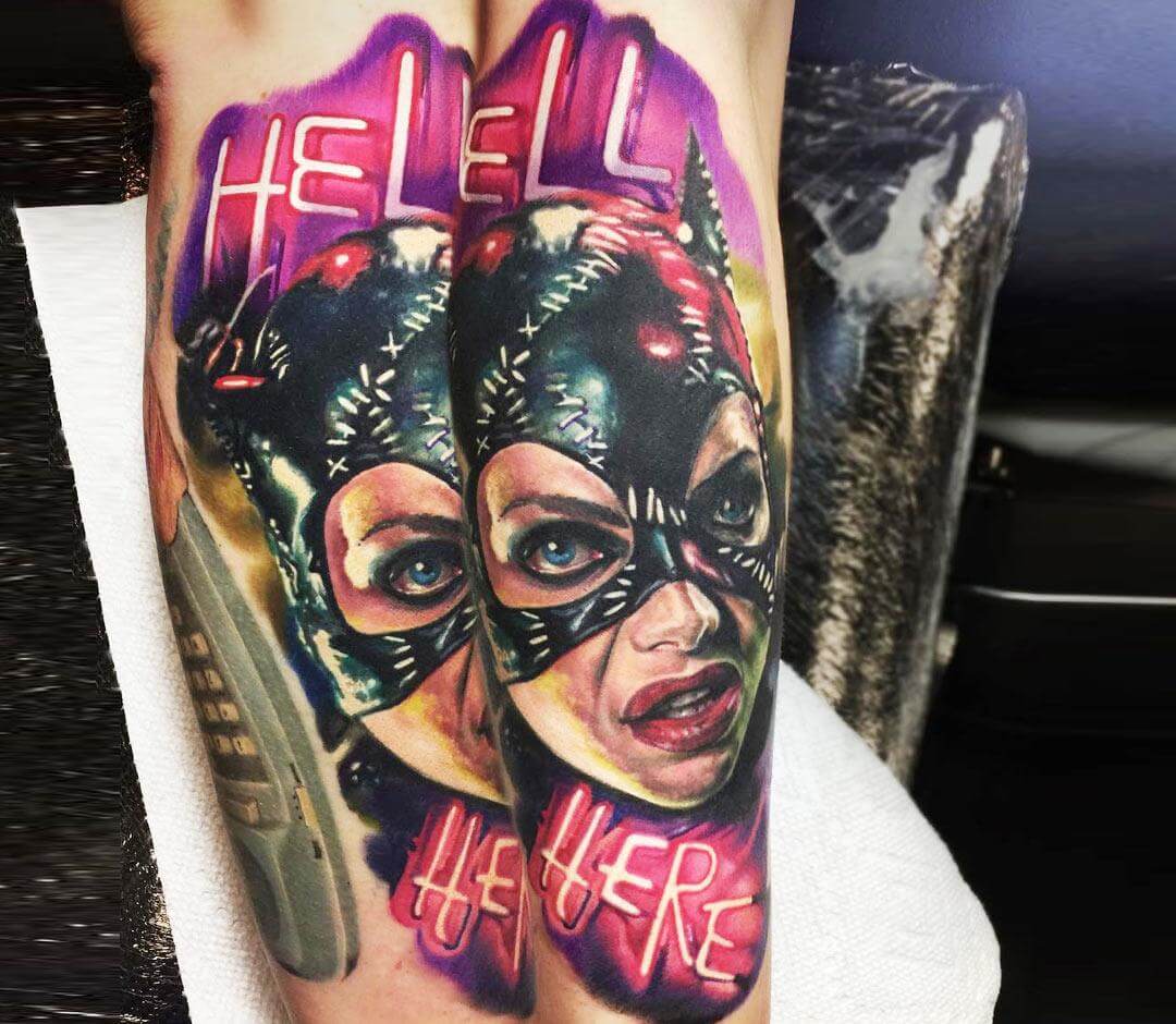 Catwoman tattoo by Sergey Shanko Photo 24670