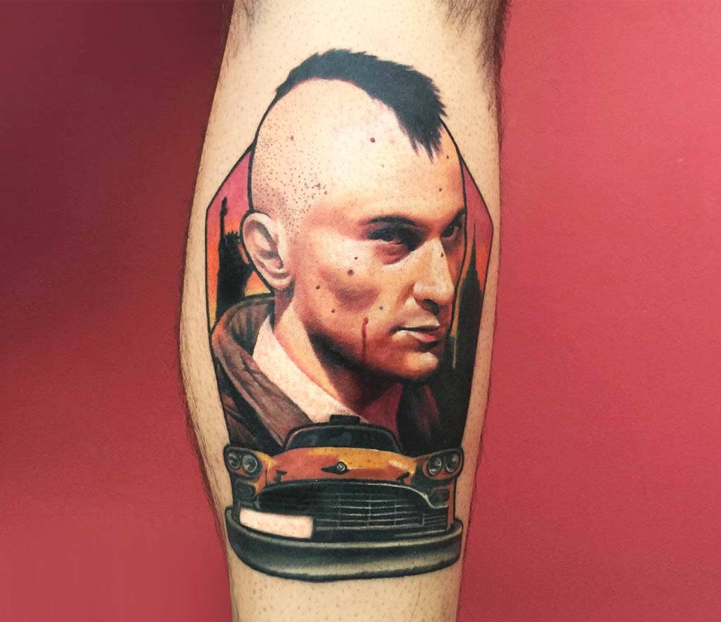 Taxi Driver tattoo by Slipy Tattoo Photo 23715