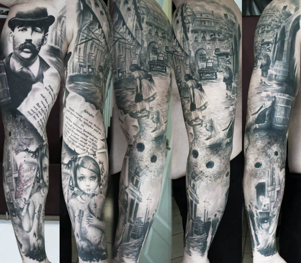 New tattoo ! - done at Noireink London by Yann Dedieu : r/tattoos