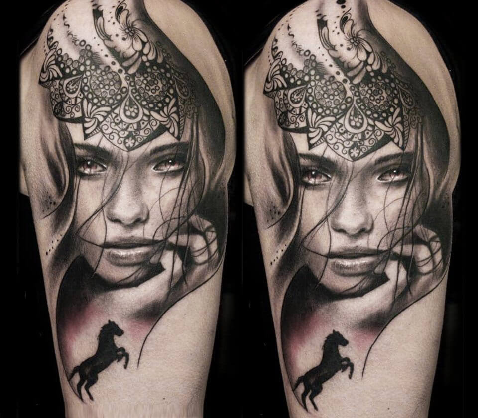 Smoking lady by Jen Mogg, at Mind Your Head Tattoo, Birmingham UK. : r/ tattoos