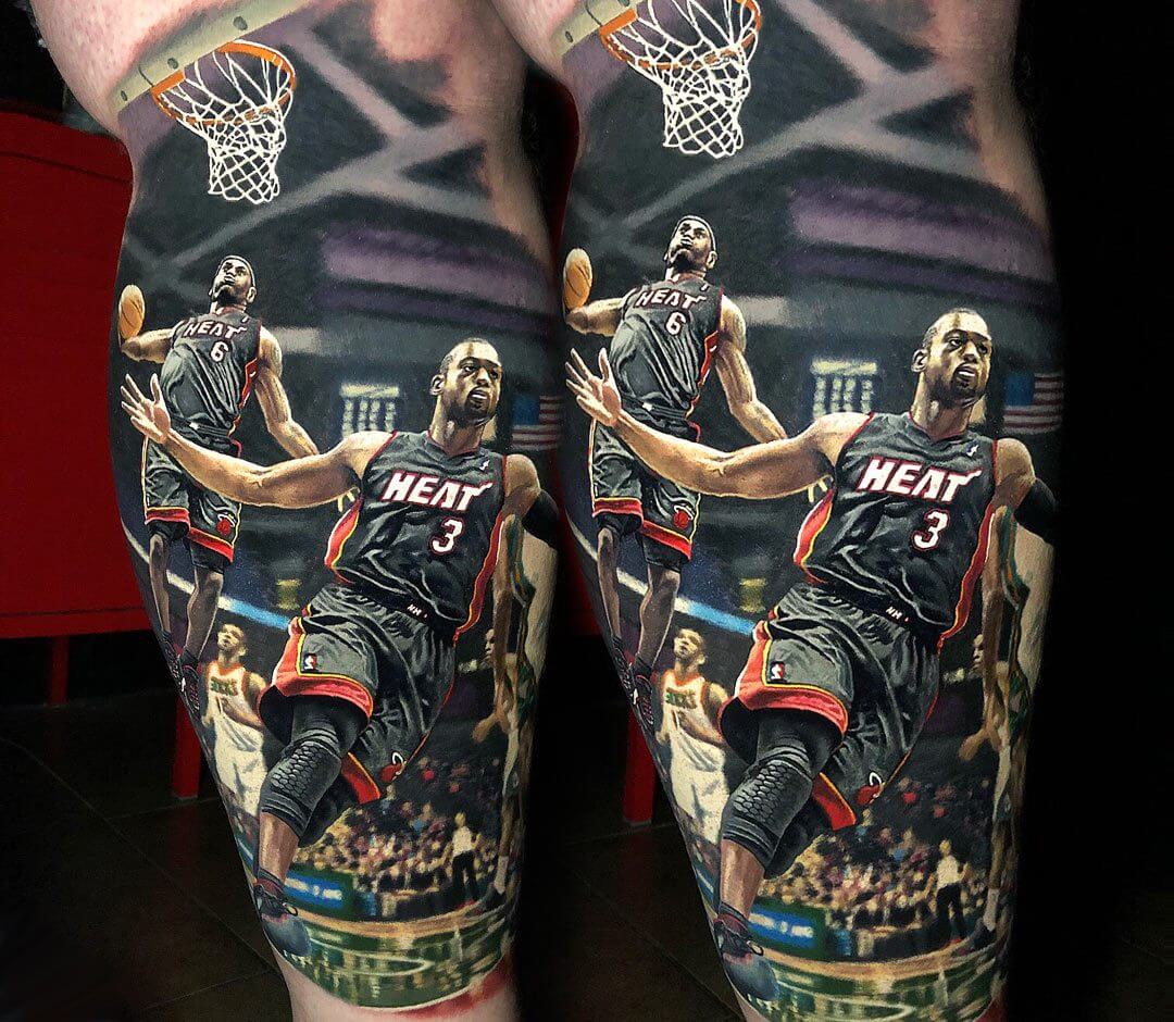 NBA tattoo by Steve Butcher | Photo 24157