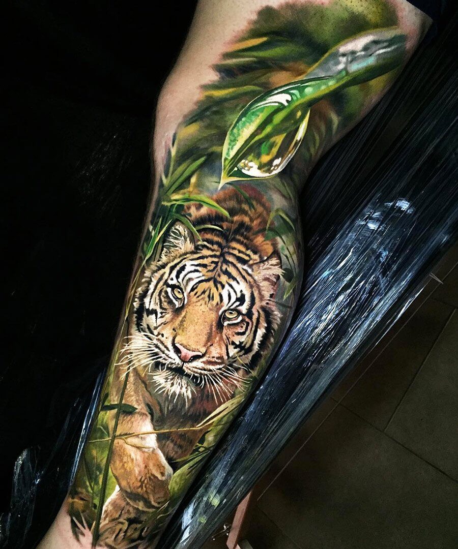 Yesterday tattoo tiger tattoo with crown tattoo design in new concept hope  u like @ankit_tattoo_artist_ @ankitinkzone_tattoos #ankh😎 To… | Instagram