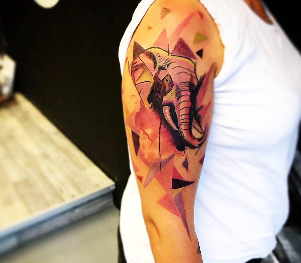 20 powerful elephant tattoos for men