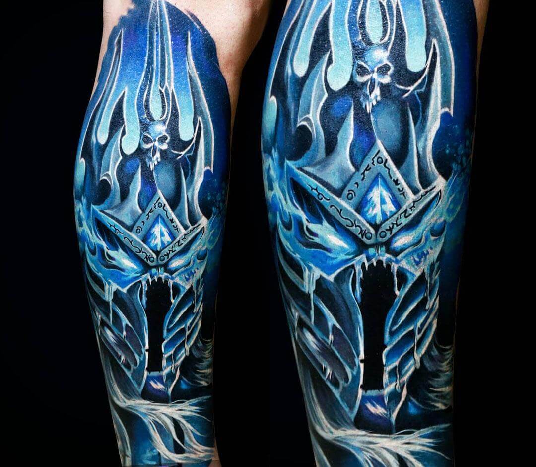Tattoo photos Gallery. realistic the lich king realistic tattoo art Tattoo ...