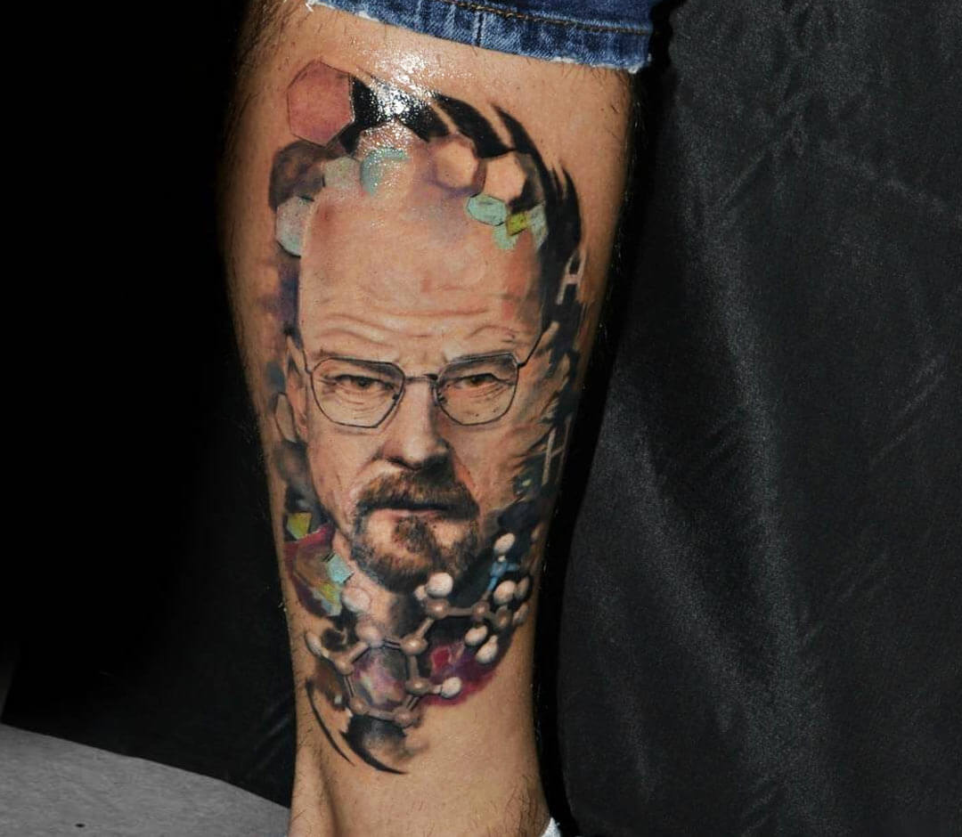 Walter White tattoo by Tattoo Zhuzha Photo 29634